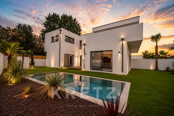 Villa contemporaine en bord de mer
