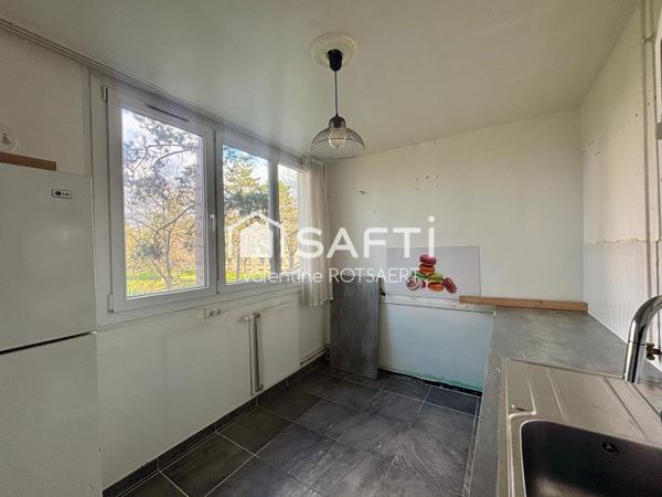 Appartement lumineux avec balcon -3 chambres -78m2