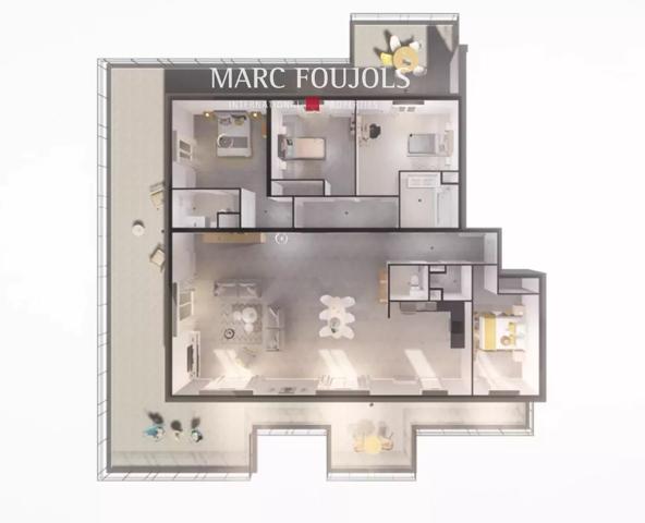 Penthouse Vallauris/Golfe Juan 4 chambres avec terrasse et piscine