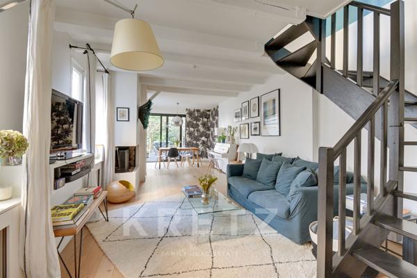 Duplex de charme à Suresnes