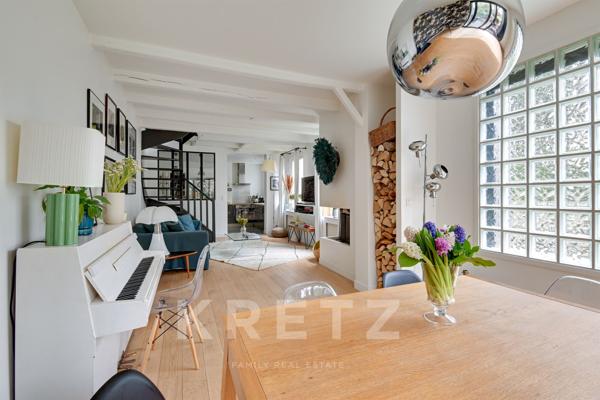 Duplex de charme à Suresnes