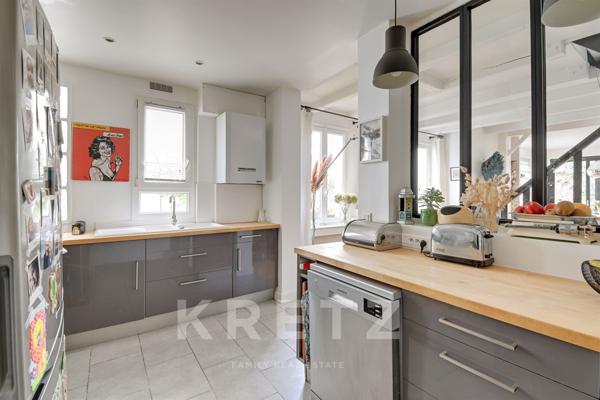 Duplex de charme à Suresnes