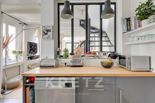 Duplex de charme à Suresnes