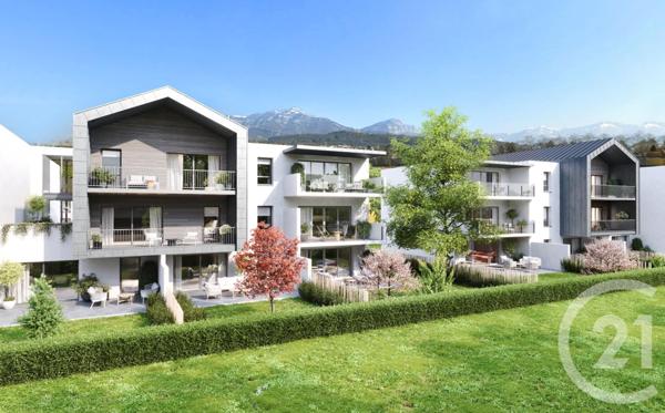 appartement à vendre  2 pièces - 48,66 m2 CHAMBERY - 73