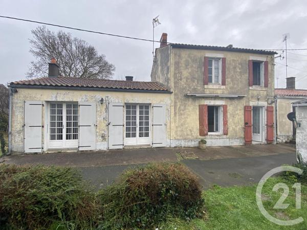 Maison à vendre  4 pièces - 107 m2 L ILE D ELLE - 85