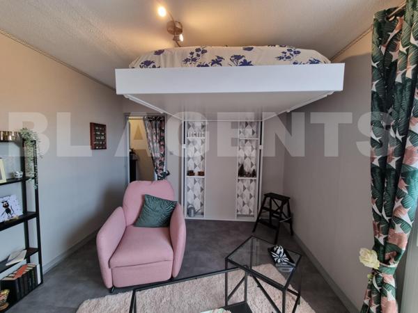 idéal investisseur, Appartement lumineux et propre de 29.83m² à 5 minutes à pieds du Lac Kir, piscin