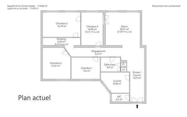 Appartement Paris 18 e - ABBESSES / RUE DES ABBESSES