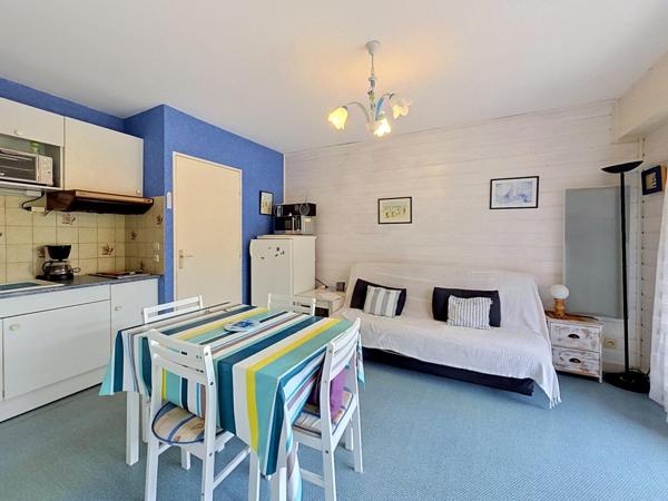 Appartement avec coin chambre et grande terrasse