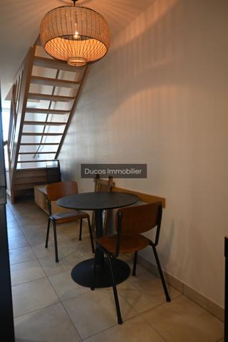 Casteljaloux, duplex T2 de standing entièrement meublé avec terrasse.