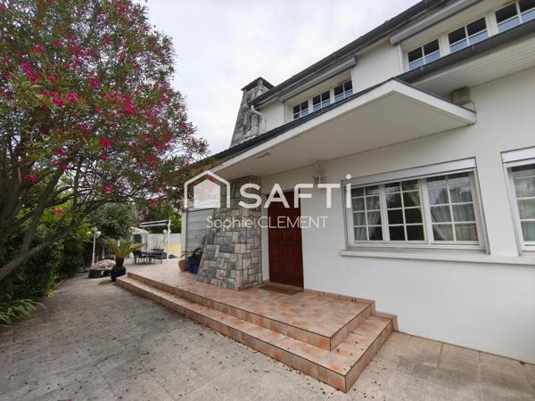 Maison 154 m² avec 5 chambres + piscine + garage