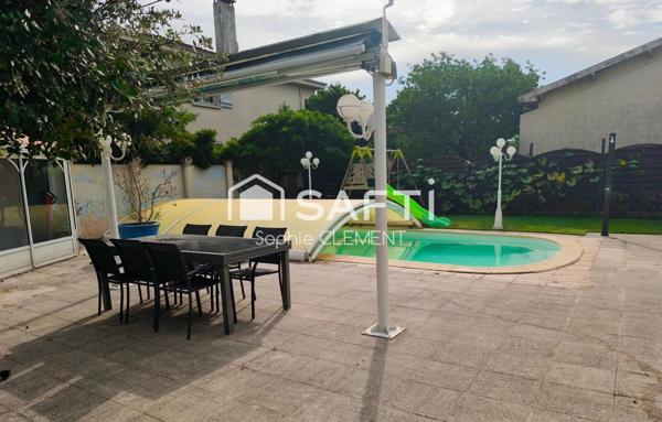 Maison 154 m² avec 5 chambres + piscine + garage