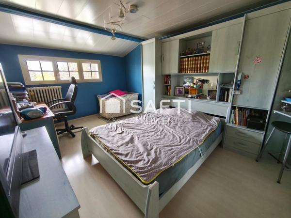 Maison 154 m² avec 5 chambres + piscine + garage