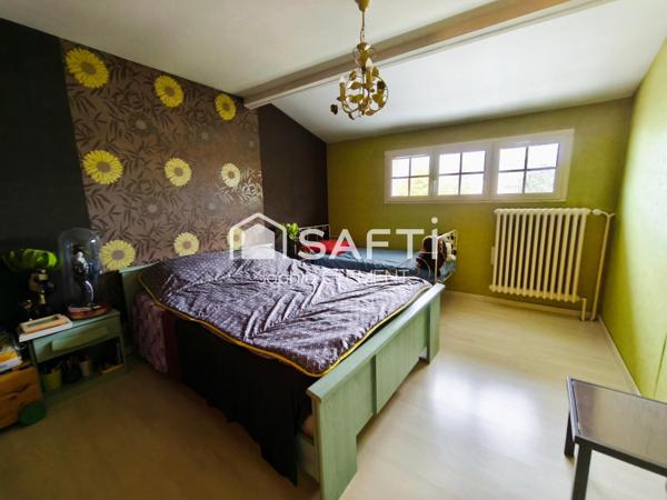 Maison 154 m² avec 5 chambres + piscine + garage