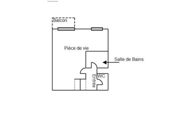 a vendre- Spécial investisseur- studio de 31m2-residence montesoro
