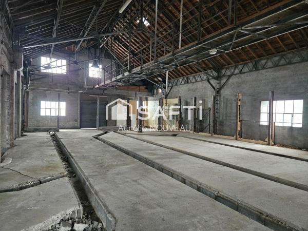 Local commercial, maxi surface, plus de 2000 m² / 5000 m² de terrain constructible