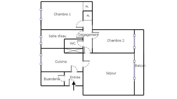 Appartement à vendre 3 pièces 65 m² Marseille 11