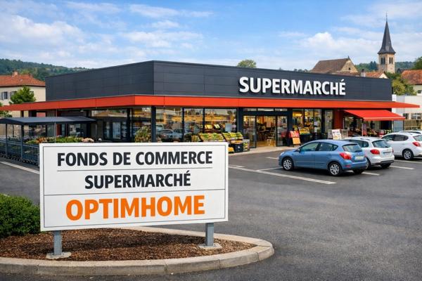 À vendre : Supermarché avec fort potentiel – Emplacement N°1