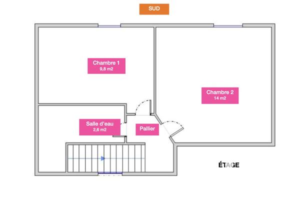 Maison à vendre 3 pièces 60 m² Saint-Sébastien-sur-Loire