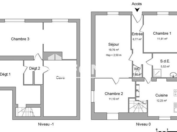 Location Maison 4 pièces 68.15 m² - 23 RUE DES ARENES Ermont 95120