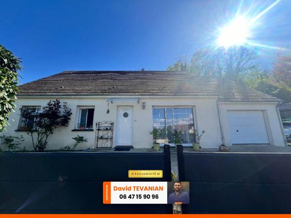 Maison de plain-pied 114m² 4 pièces avec un excellent DPE B à SEIGY proche du célèbre parc de Zoo de Beauval