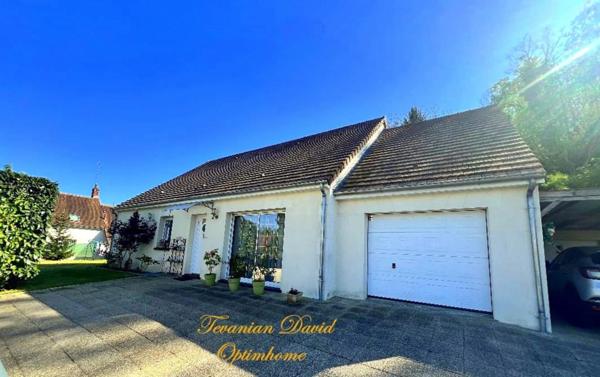 Maison de plain-pied 114m² 4 pièces avec un excellent DPE B à SEIGY proche du célèbre parc de Zoo de Beauval