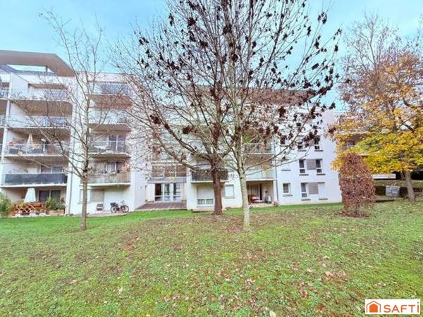 Appartement T3 de 67m avec terrase en rez-de-jardin, résidense sécurisée