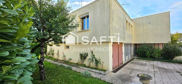 Maison familiale 4 chambres avec jardin – 120 m² – Années 1965