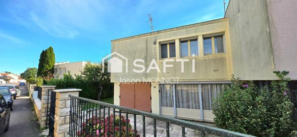 Maison familiale 4 chambres avec jardin – 120 m² – Années 1965