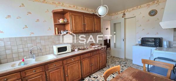 Maison familiale 4 chambres avec jardin – 120 m² – Années 1965