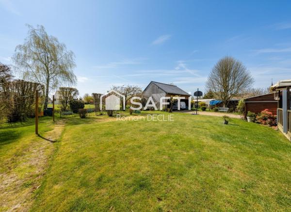 Maison de plain-pied de 130 m² avec 5 chambres et dépendances