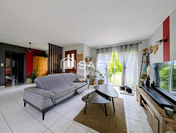 Maison de plain-pied de 130 m² avec 5 chambres et dépendances