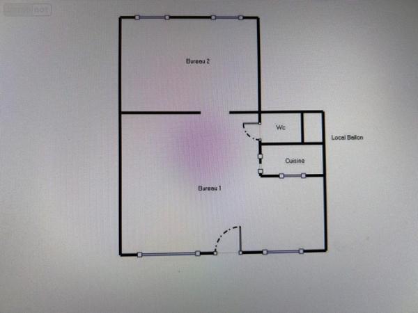 Bureaux à vendre à Saint-Omer dans le Pas-de-Calais (62500), ref :