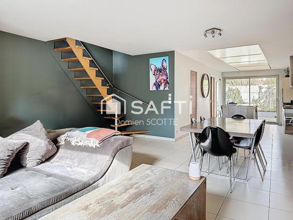 Maison 95 m² avec cour, 3 chambres