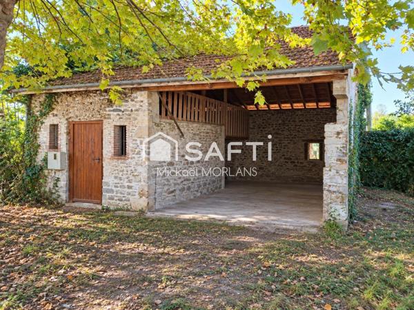 AUTHENTIQUE ENCLOS BÉARNAIS AVEC MAISON, APPARTEMENT INDÉPENDANT ET DÉPENDANCES