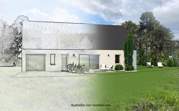 Terrain à vendre 41 300 € Scaër 1105 m² DPE