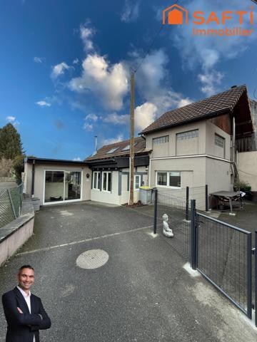 Superbe maison atypique de 3 pièces disposant d'une terrasse, d'un jardin et d'un parking !