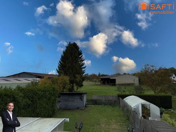 Superbe maison atypique de 3 pièces disposant d'une terrasse, d'un jardin et d'un parking !