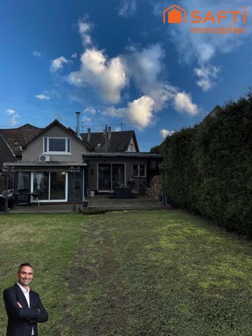 Superbe maison atypique de 3 pièces disposant d'une terrasse, d'un jardin et d'un parking !