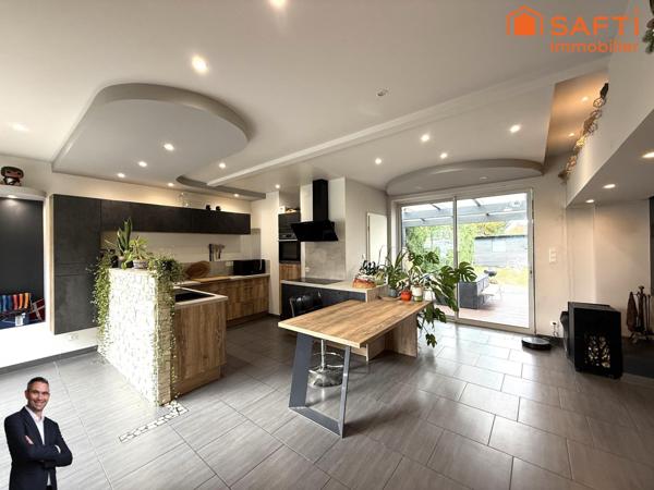 Superbe maison atypique de 3 pièces disposant d'une terrasse, d'un jardin et d'un parking !