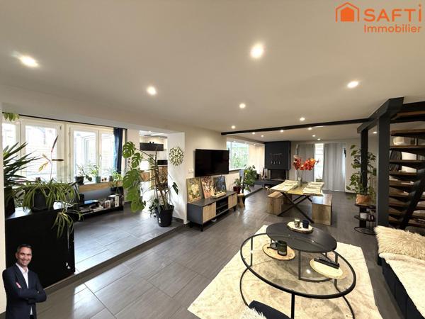 Superbe maison atypique de 3 pièces disposant d'une terrasse, d'un jardin et d'un parking !