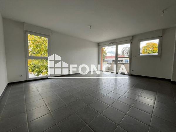 Location Appartement 3 pièces 62.71 m² - Résidence Les Balcons du Vallon Besancon 25000