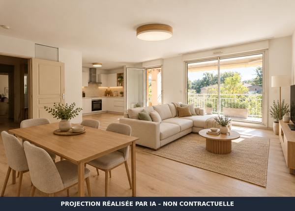 PALETTE | T3 de 79,75 m² avec terrasse, garage et parking