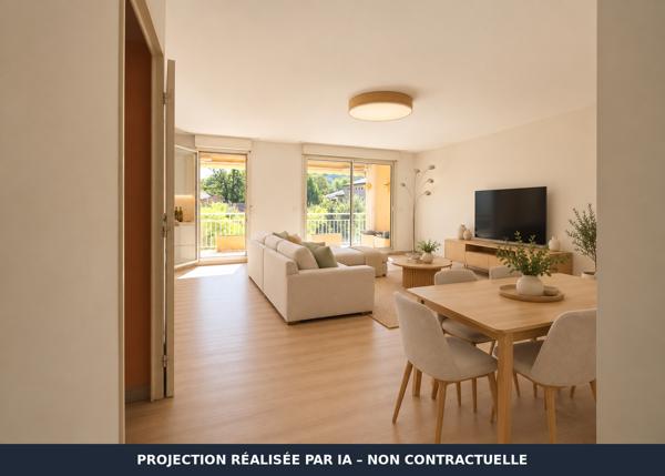 PALETTE | T3 de 79,75 m² avec terrasse, garage et parking