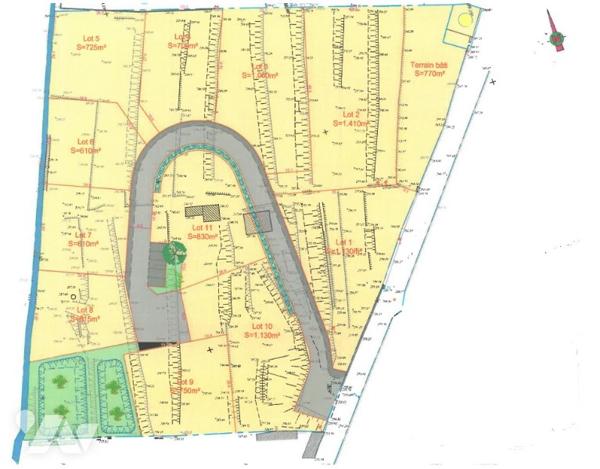 A VENDRE, parcelles de terrains à bâtir à AUBENAS
Possibilité de lotissement de 11 lots