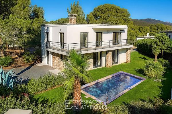 Villa style californien avec piscine balinaise