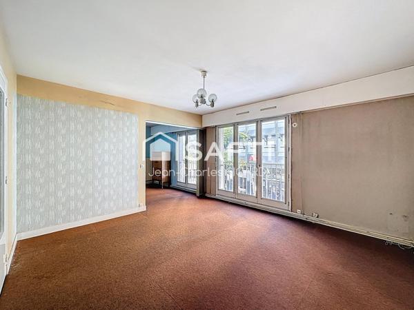 Terrasse, cave et parking – Paris 15 à rénover