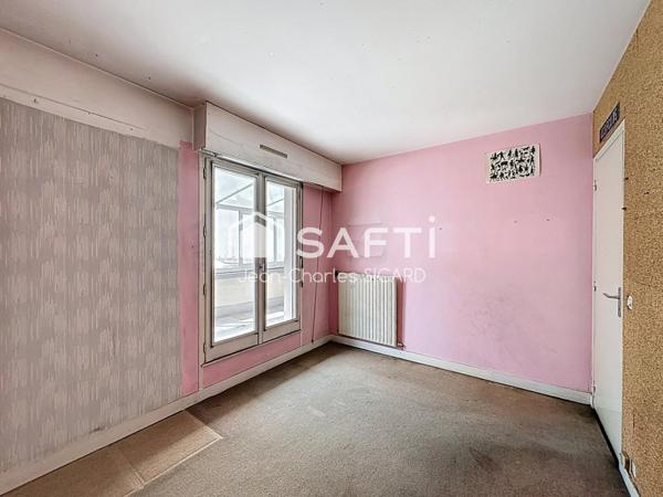 Terrasse, cave et parking – Paris 15 à rénover