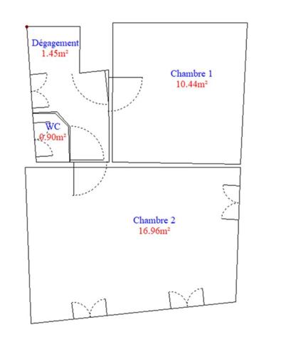 Saint Romain Lachalm 43620 Centre bourg Maison de village en pierre à rénover 61m² habitables