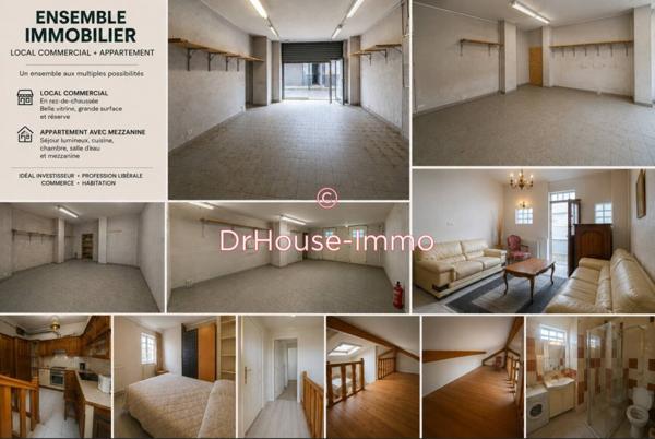 Commerce à vendre 6 pièces de 126 m²