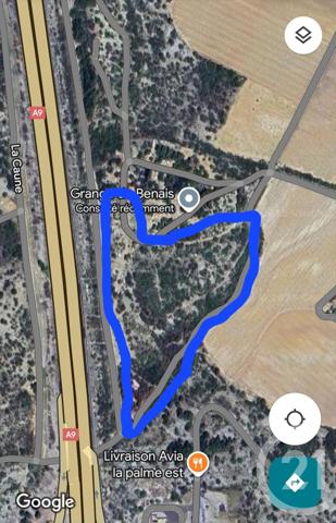 Terrain à vendre  1296 m2 LA PALME - 11